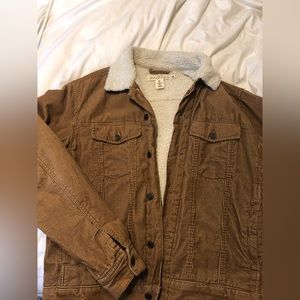 Brown corduroy jacket